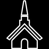 Outline of a church buidling